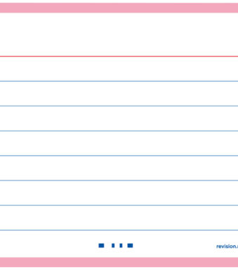 Oxford systeemkaarten / flashcards 'Flash 2.0', 75 x 125 mm, gelinieerd, roze