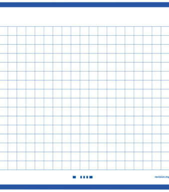 Oxford systeemkaarten / flashcards 'Flash 2.0', 105 x 148 mm, geruit, marineblauw