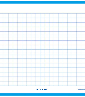 Oxford systeemkaarten / flashcards 'Flash 2.0', 105 x 148 mm, geruit, turquoise