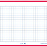 Oxford systeemkaarten / flashcards 'Flash 2.0', 105 x 148 mm, geruit, rood