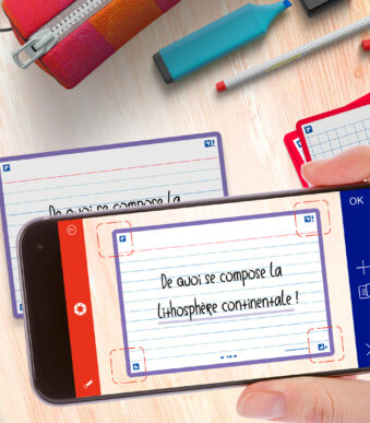 Oxford systeemkaarten / flashcards 'Flash 2.0', 105 x 148 mm, gelinieerd, violet