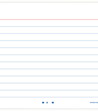 Oxford systeemkaarten / flashcards 'Flash 2.0', 105 x 148 mm, gelinieerd, wit