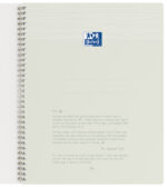 Oxford spiraalblok Origins, DIN A4, gelinieerd, grijs