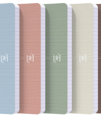 Oxford Office spiraalband My Rec'Up, 90 x 140 mm, geruit, 90 vel