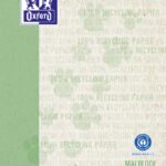 Oxford tekenblok 'Recycling', DIN A4, 100 vel, groen