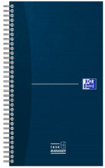 Oxford Office Essentials TaskManager, 141 x 246 mm, blauw, 115 vel