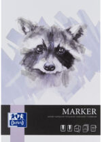 Oxford Art markerblok 'Marker', DIN A4, 15 vel, 180 g/m2