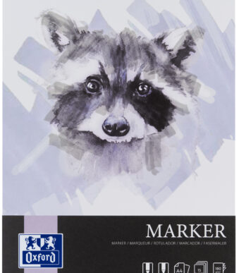 Oxford Art markerblok 'Marker', DIN A4, 15 vel, 180 g/m2