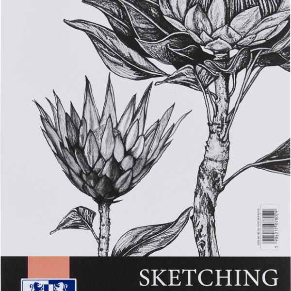 Oxford Art spiraal-schetsblok 'Sketching', A4, 130 g/m2
