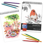 Oxford Art spiraal-tekenblok 'Drawing', DIN A4, 160 g/m2