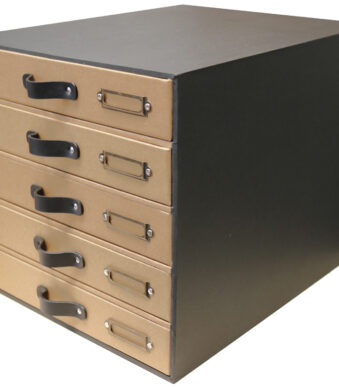 Oxford opbergmodule 'Savana', DIN A4+, van karton, naturel