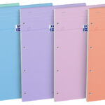 Oxford notitieblok Pastel, 210 x 315 mm, geruit, 80 vel, kleuren assorti
