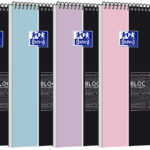 Oxford Studium spiraal-notitieblok EASYNOTES Pastel, A4+, seyès, 80 vel