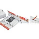 ColomPac universele-verzenddoos/boekverpakking, wit, DIN A4