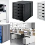 HAN schuifladenbox KARMA, 5 lades, box en lades: grijs