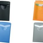 HAN visitekaartjes-etui COGNITO, oranje-doorschijnend