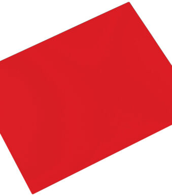 Läufer schrijfonderlegger DURELLA, 400 x 530 mm, klaproos-rood