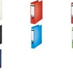 LEITZ massief karton-ordner, 180 graden, DIN A4, 50 mm, rood