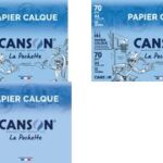 CANSON transparant tekenpapier, gesatineerd, DIN A4, 90 g/m2