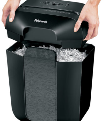 Fellowes papiervernietiger / papierversnipperaar Powershred LX50, snippers: 4 x 37 mm, zwart