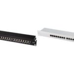 LogiLink 19´ Patch Panel Cat. 6A, 16 poorts, zwart, 1 HE