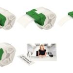 LEITZ etiketten ICON, wit, (B)25 mm x (L)22 m, permanent