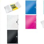 LEITZ sorteermap WOW, DIN A4, PP, 12 vakken, ijsblauw