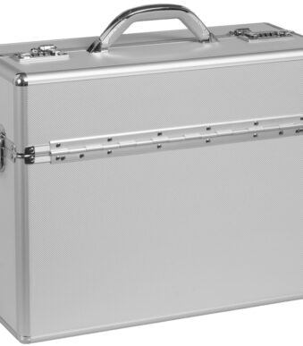 ALUMAXX Pilotenkoffer ´ALPHA´, aluminium, zilver