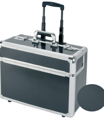 ALUMAXX Pilotenkoffer ´CARBON´, aluminium, zilver / carbon