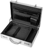 ALUMAXX Laptop-Attaché-Koffer ´KRONOS´, aluminium, zilver