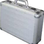 ALUMAXX Attaché-Koffer ´VENTURE´, laptopvak, zilver mat