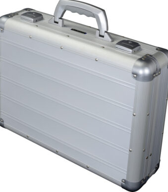 ALUMAXX Attaché-Koffer ´VENTURE´, laptopvak, zilver mat