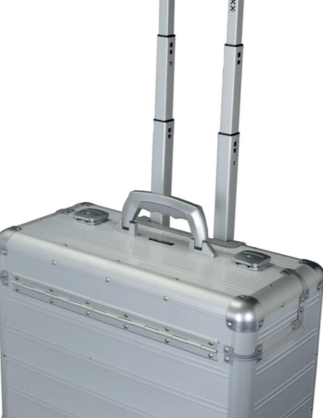 ALUMAXX Pilotenkoffer ´DISCOVERY´, aluminium, zilver mat