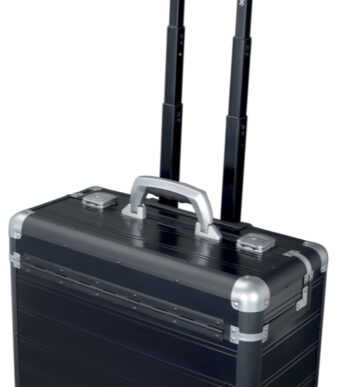 ALUMAXX Pilotenkoffer ´DISCOVERY´, aluminium, zwart mat