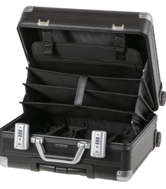 ALUMAXX Business trolley GEMINI, met TSA-slot, zwart