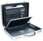 ALUMAXX Laptop-Attaché-Koffer ´MERCATO´, aluminium, zilver