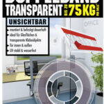 UHU montagetape TRANSPARANT, tweezijdig, tot 75 kg, 19 mm x 1,5 m