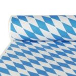 PAPSTAR damast tafelkleed 'Bayrisch Blauw', (B)1,0 x (L)50 m