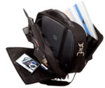 LiGHTPAK Notebook-Tas ´ARCO´, polyester, zwart