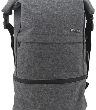 LiGHTPAK notebook rugzak, 600D polyester, grijs