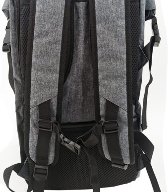 LiGHTPAK notebook rugzak, 600D polyester, grijs