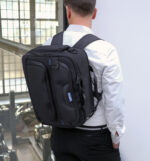 STOP 3-in-1 multi-functionele-tas RPET NIAS, zwart