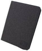 STOP schrijfmap RPET PALAU, A4, gerecycled PET, antraciet