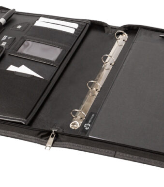 STOP Orgamappe RPET GUAM, A4, gerecycled PET, antraciet