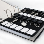 STOP sleutelkaart RPET TIMOR, A4, voor ordner