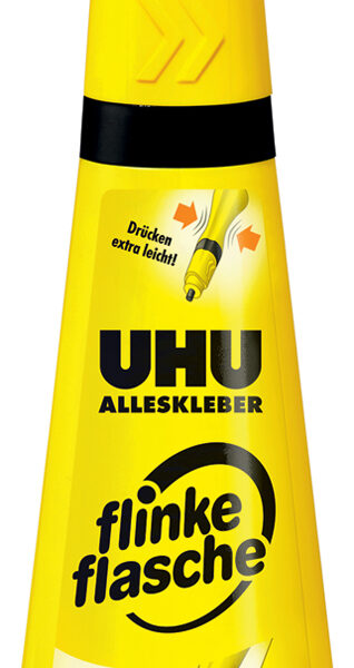 UHU alleslijm ´flinke fles´, oplosmiddelhoudend, 90 g