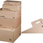 smartboxpro pakket-verzenddoos MAIL BOX, grootte: M, bruin