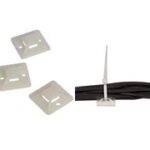 LogiLink kabelbinderhouders, 24 x 24 mm, naturel