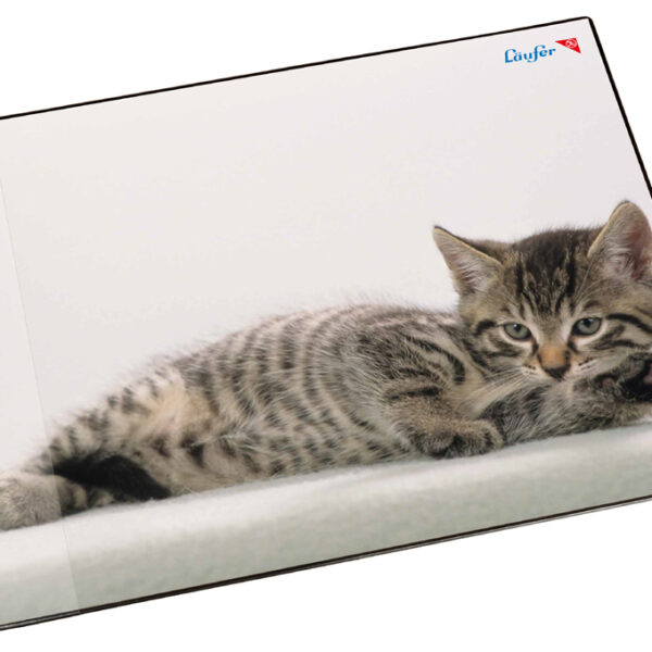 Läufer schrijfonderlegger Katten grijs, 400 x 530 mm