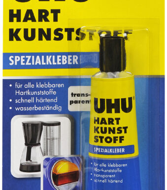 UHU Speciaallijm Harde kunststof, 30 g in tube